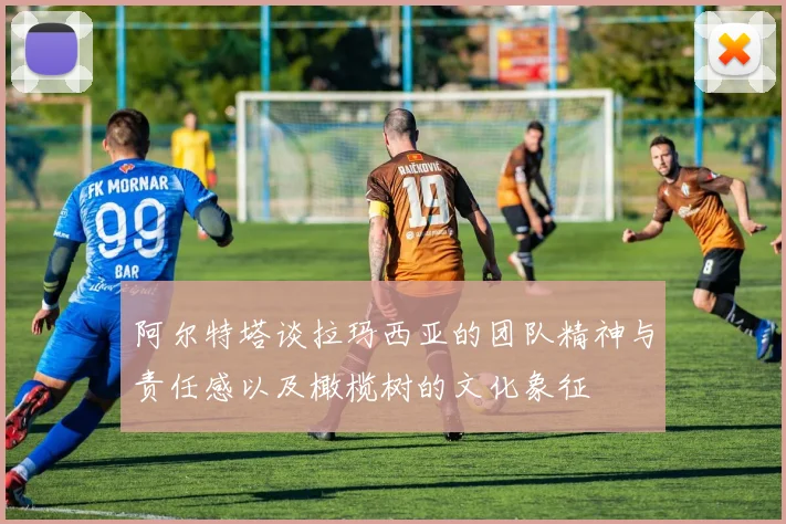 阿尔特塔谈拉玛西亚的团队精神与责任感以及橄榄树的文化象征